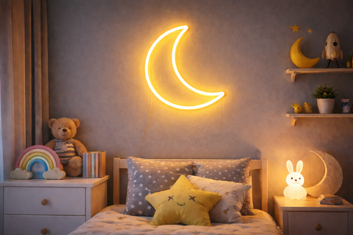 Your Neon Sign – Moon LED Neon Sign