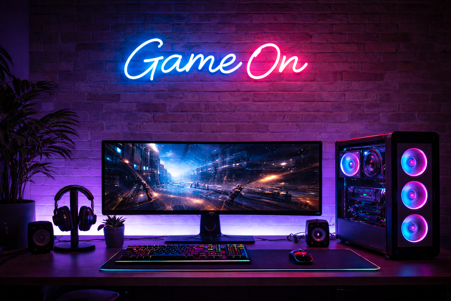 Your Neon Sign – Game On