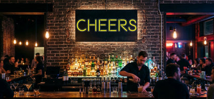 Your neon sign – CHEERS