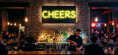 Your neon sign – CHEERS