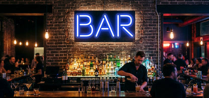 Your neon sign – BAR