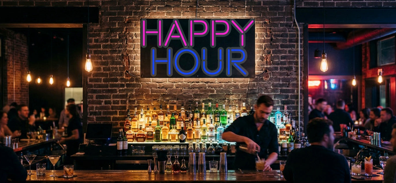 Your Neon Sign – HAPPY HOUR