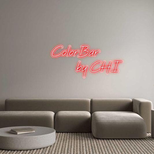 Personalisierbares Neon - LED - Schild in Pink, ideal als Wanddekoration für Wohnzimmer oder Geschäftsräume