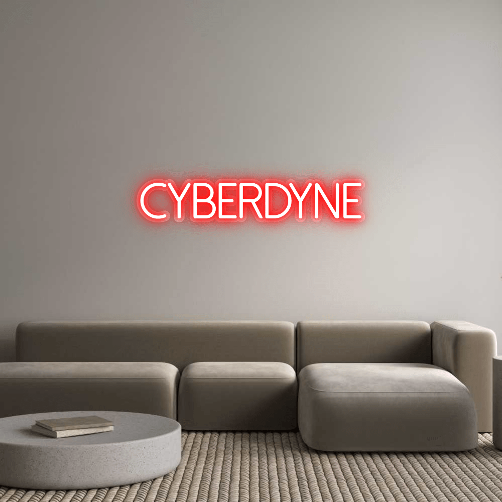 Personalisierbares Neon - LED - Schild in Pink, ideal als Wanddekoration für Wohnzimmer oder Geschäftsräume