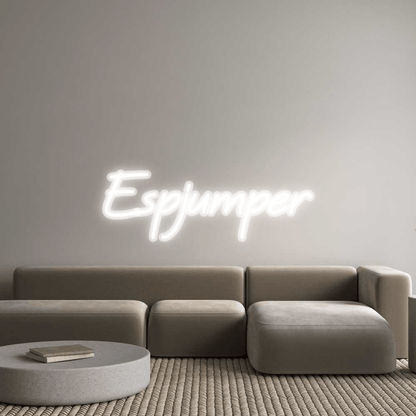 Personalisierbares Neon - LED - Schild in Pink, ideal als Wanddekoration für Wohnzimmer oder Geschäftsräume