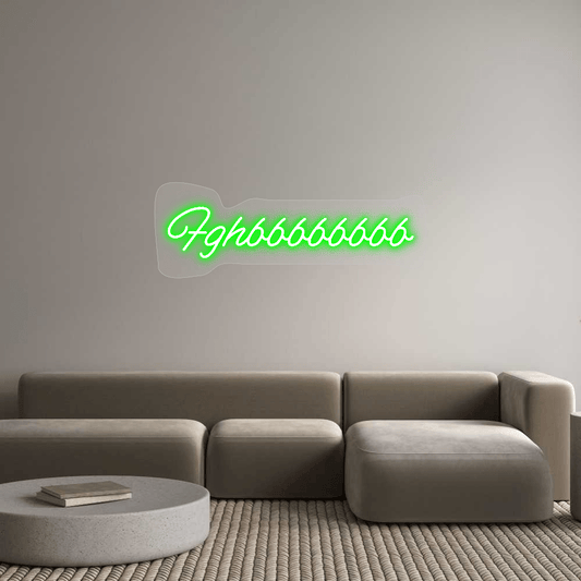 Personalisierbares Neon - LED - Schild in Pink, ideal als Wanddekoration für Wohnzimmer oder Geschäftsräume