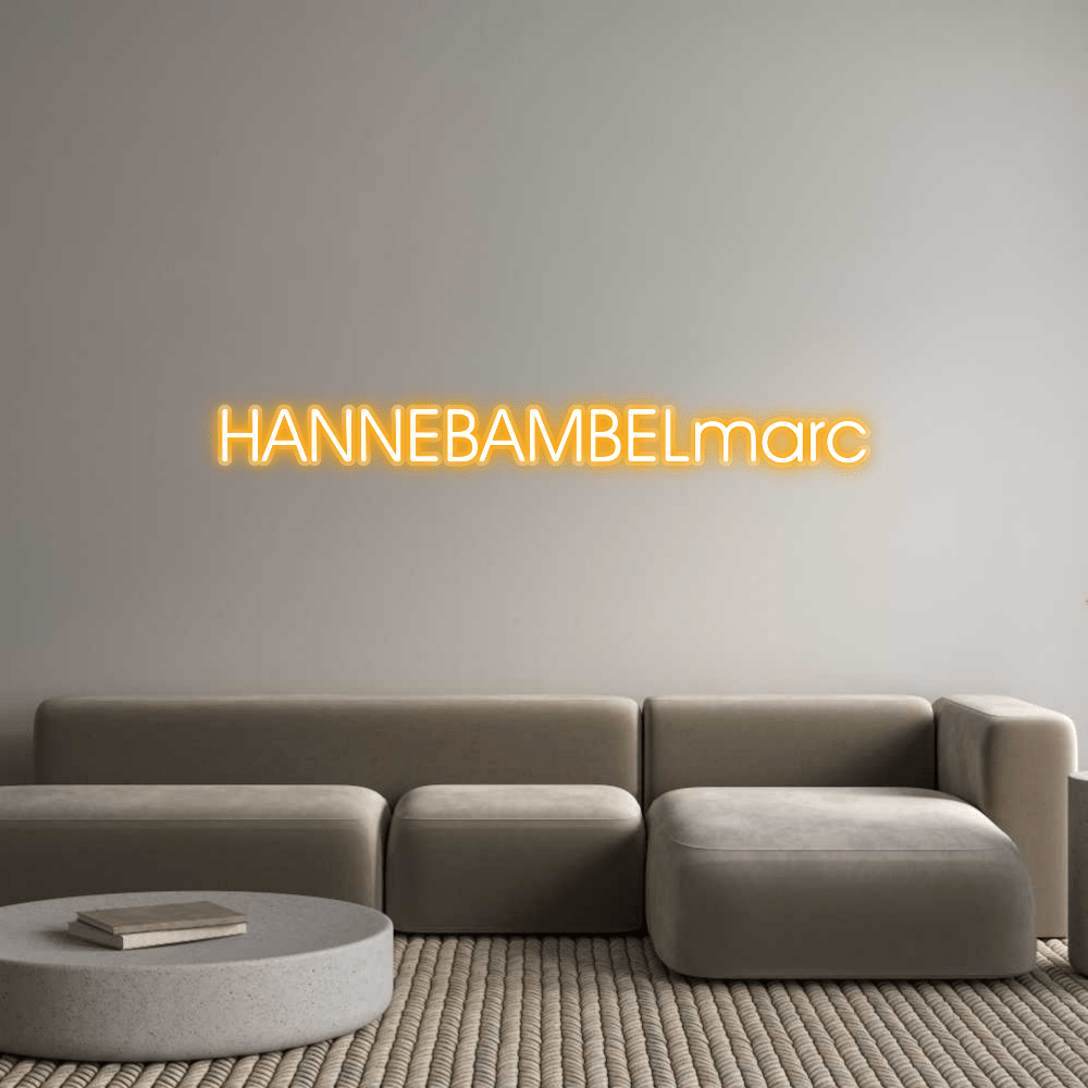 Personalisierbares Neon - LED - Schild in Pink, ideal als Wanddekoration für Wohnzimmer oder Geschäftsräume