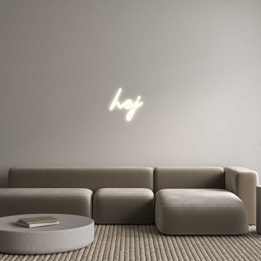 Personalisierbares Neon - LED - Schild in Pink, ideal als Wanddekoration für Wohnzimmer oder Geschäftsräume