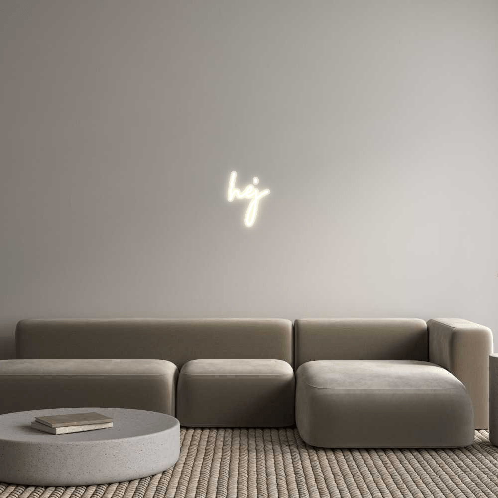 Personalisierbares Neon - LED - Schild in Pink, ideal als Wanddekoration für Wohnzimmer oder Geschäftsräume