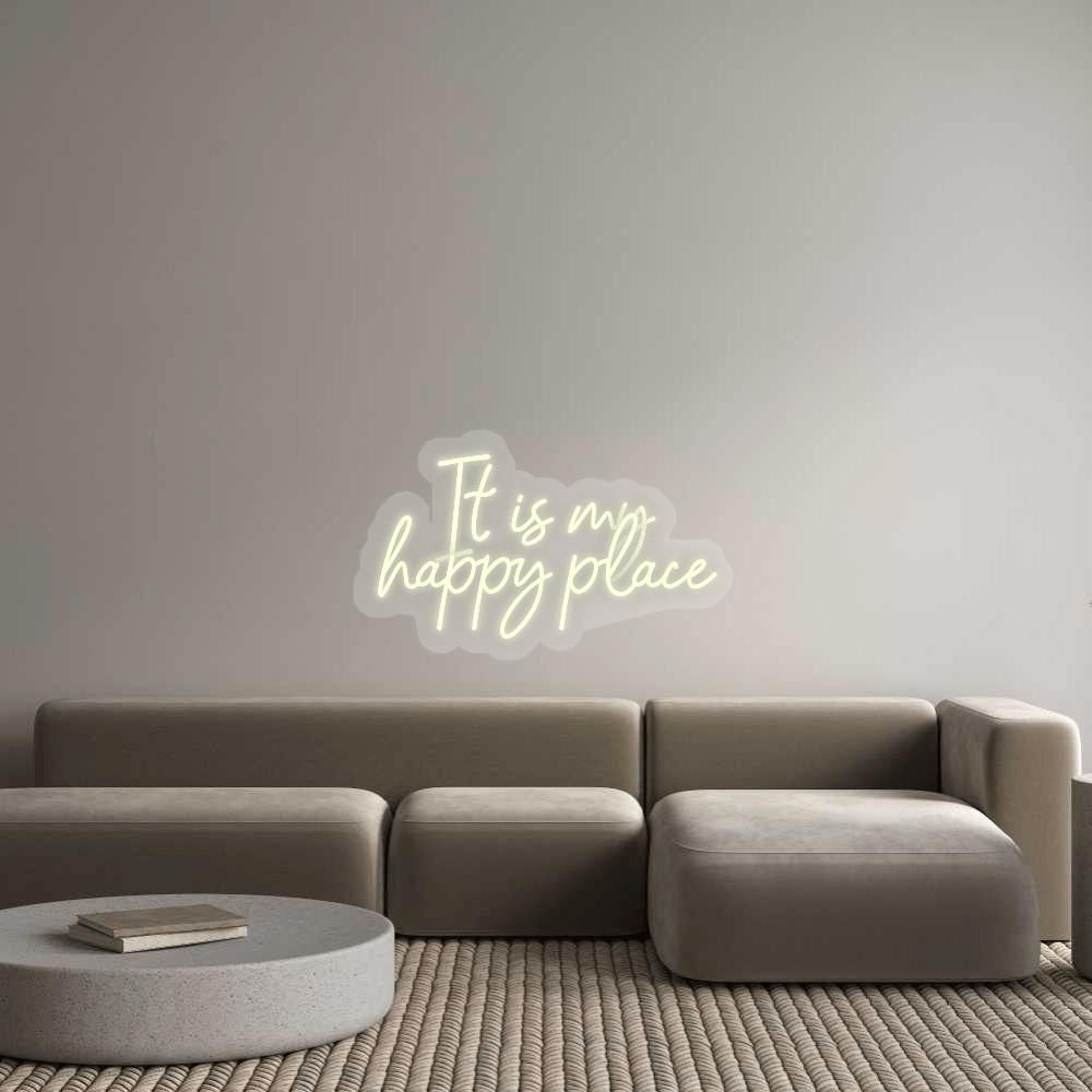Personalisierbares Neon - LED - Schild in Pink, ideal als Wanddekoration für Wohnzimmer oder Geschäftsräume