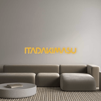 Personalisierbares Neon - LED - Schild in Pink, ideal als Wanddekoration für Wohnzimmer oder Geschäftsräume