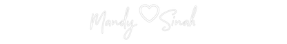 Personalisierbares Neon - LED - Schild in Pink, ideal als Wanddekoration für Wohnzimmer oder Geschäftsräume