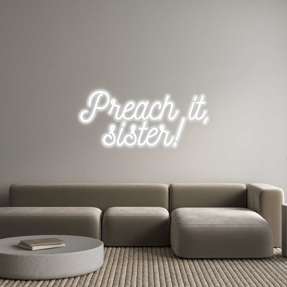 Personalisierbares Neon - LED - Schild in Pink, ideal als Wanddekoration für Wohnzimmer oder Geschäftsräume