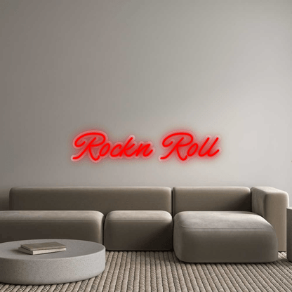 Personalisierbares Neon - LED - Schild in Pink, ideal als Wanddekoration für Wohnzimmer oder Geschäftsräume
