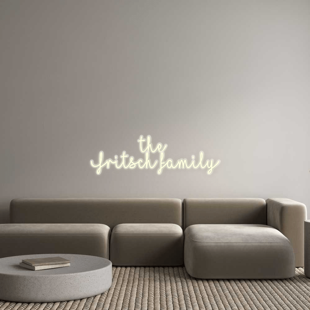 Personalisierbares Neon - LED - Schild in Pink, ideal als Wanddekoration für Wohnzimmer oder Geschäftsräume