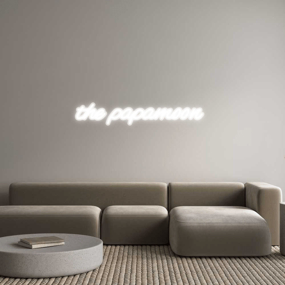 Personalisierbares Neon - LED - Schild in Pink, ideal als Wanddekoration für Wohnzimmer oder Geschäftsräume