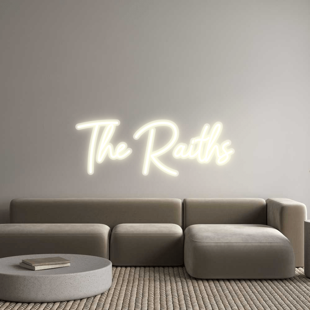 Personalisierbares Neon - LED - Schild in Pink, ideal als Wanddekoration für Wohnzimmer oder Geschäftsräume