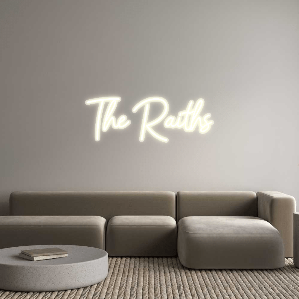Personalisierbares Neon - LED - Schild in Pink, ideal als Wanddekoration für Wohnzimmer oder Geschäftsräume