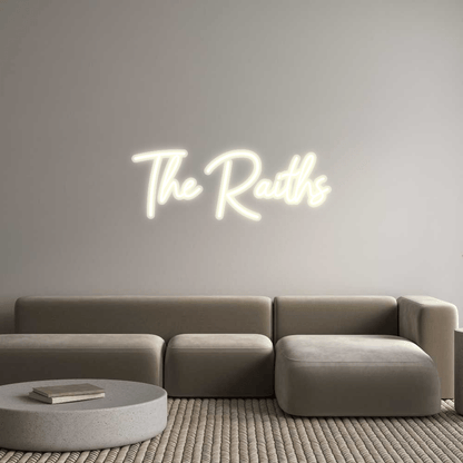 Personalisierbares Neon - LED - Schild in Pink, ideal als Wanddekoration für Wohnzimmer oder Geschäftsräume